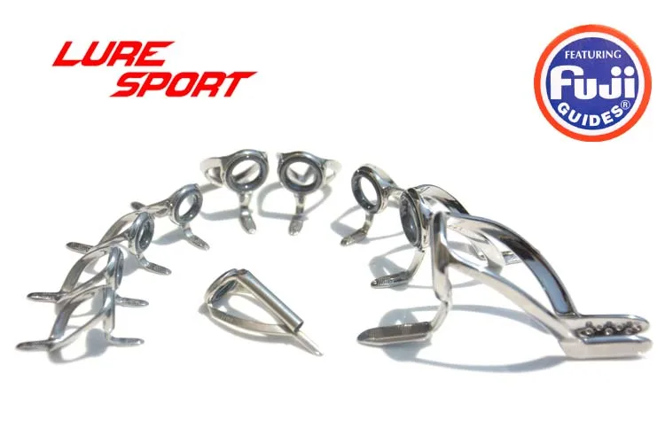LureSport FUJI направляющий набор HNNT Топ HBNG RBNG направляющий набор стержень строительный компонент ремонт удочки DIY аксессуар