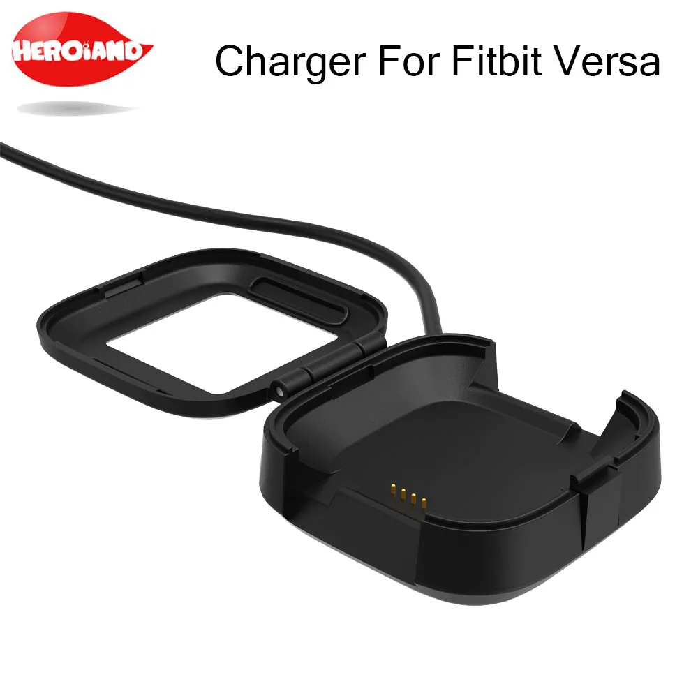 

NEW 2 In 1 USB Charging Cable Power Charger Dock Station Cradle 1M Length Charging Adapter For Fitbit Versa Smart Watch