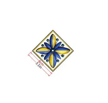 8X8CM 10 шт./лот ПВХ водостойкая плитка диагональная наклейка 12X12 см самоклеющаяся настенная плитка наклейка мебель ванная комната 3D пол Декор Наклейка - Цвет: 8X8CM