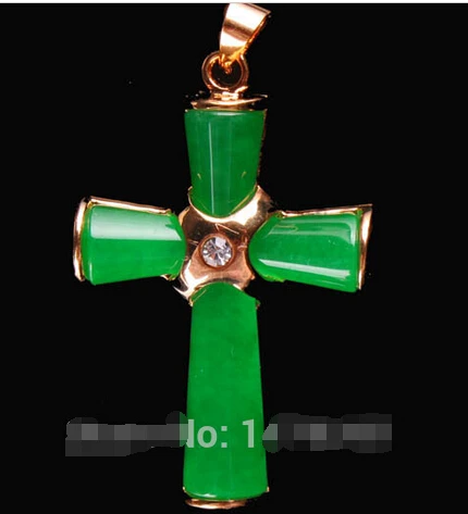 Бесплатная доставка&gt Горячий селлимпериальный Зеленый Крест из натурального