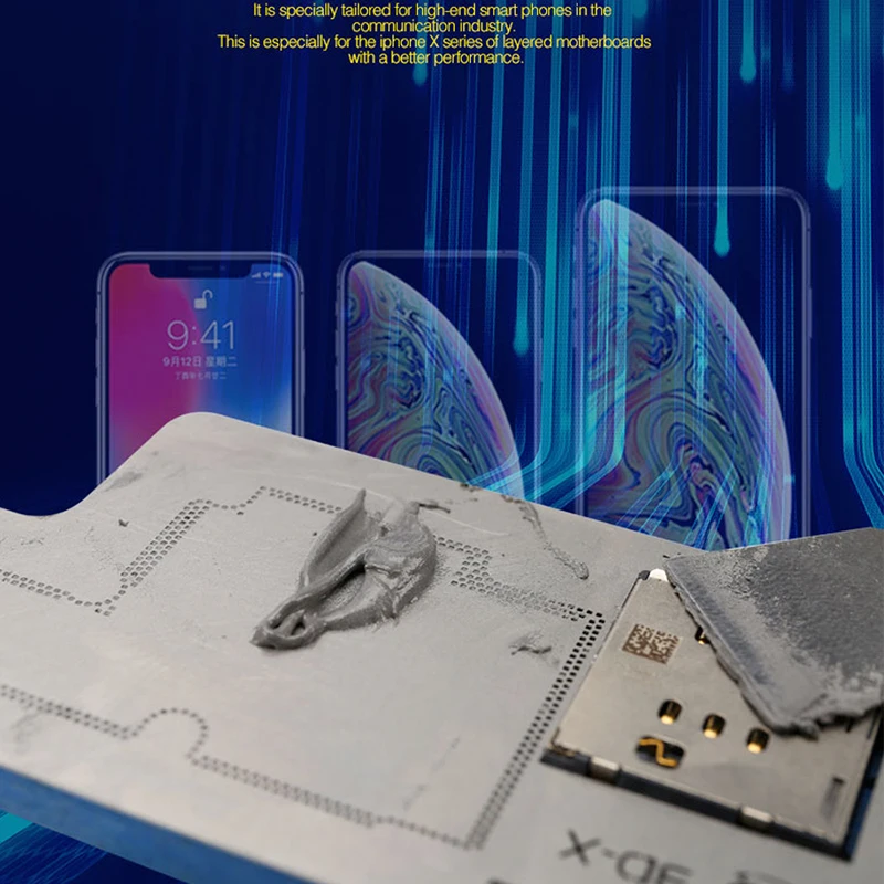 Механическая паяльная паста флюс 148 градусов без свинца олово для припоя Iphone