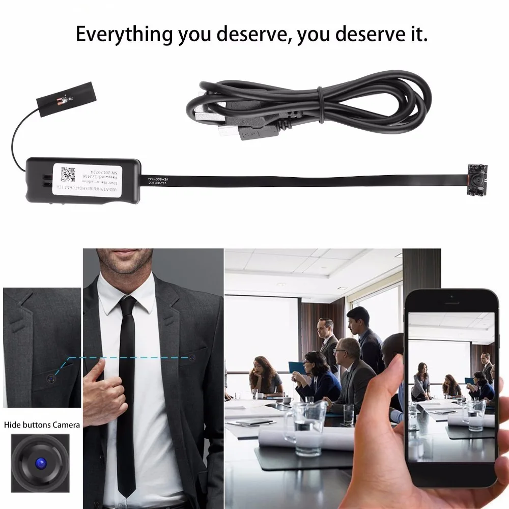 В продаже HD 1080 P wifi мини камера DIY модуль беспроводной IP Cam няня безопасность