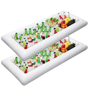 Надувной подставка для ледяного буфета, салата, пищевые лотки, держатель для напитков, охладитель, барбекю, пикник, бассейн, вечерние чные принадлежности ASD88