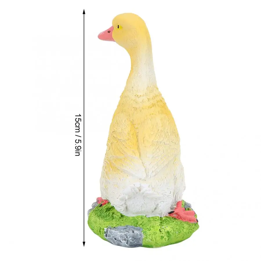 Уличная садовая Статуэтка для бассейна животного из смолы двор пруд лужайка