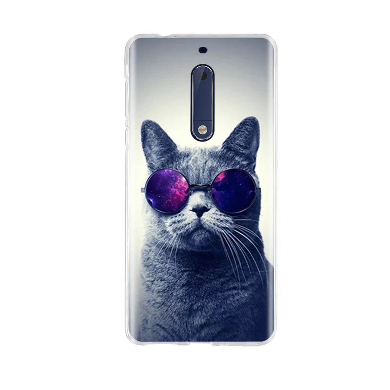 Для Nokia 5 Возраст 3, 6, 8, чехол 3D шаблон для Nokia5 Nokia3 Nokia6 Nokia8 чехол задняя крышка Крышка для телефона из мягкого ТПУ и силикона для Nokia 3, 5, 6, 8 лет, чехол для телефона - Цвет: NO.55
