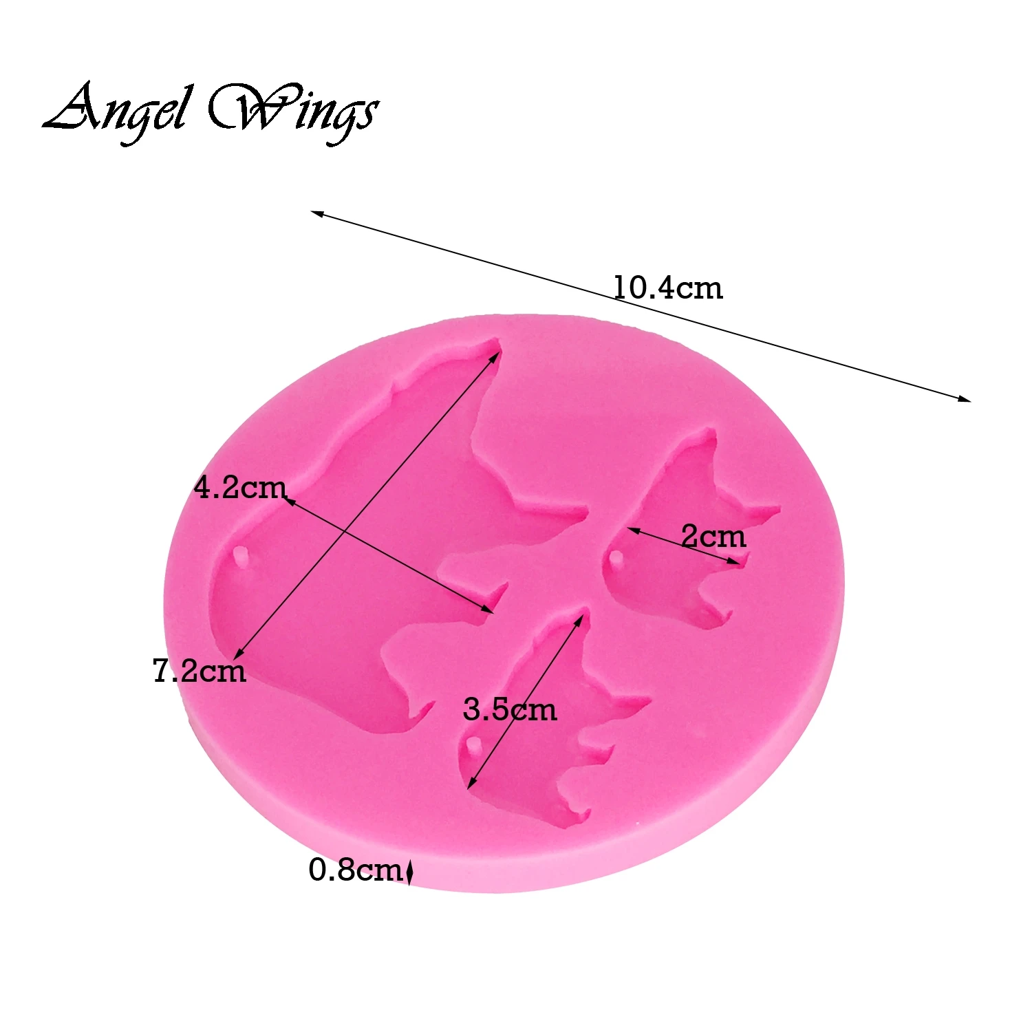 DIY блестящее Силиконовое кольцо для ключей силиконовая форма мамы медведя