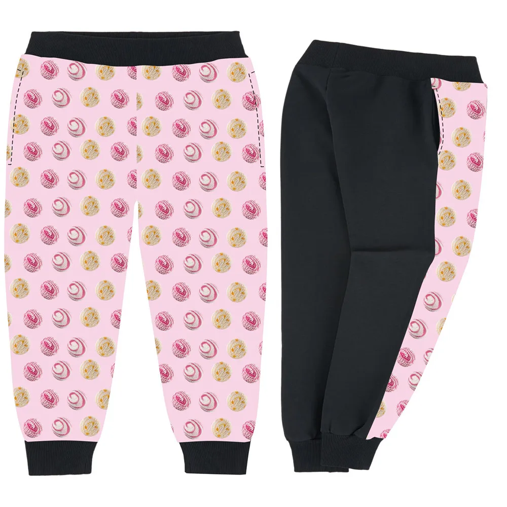 girls pants kids Children's clothes 0-12Y baby new Spring 2018 Ice cream printing Autumn Hop Sweatpants cool | Детская одежда и