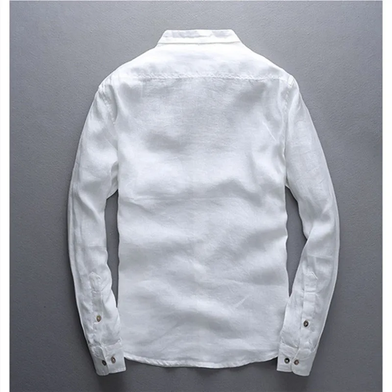 2017 качество белая рубашка мужские весенние белье мужчины повседневные Длинные