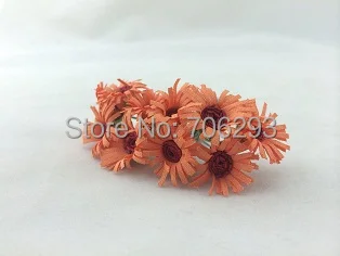 100 шт./пакет бумажный букет ромашек из тутового дерева свадебный