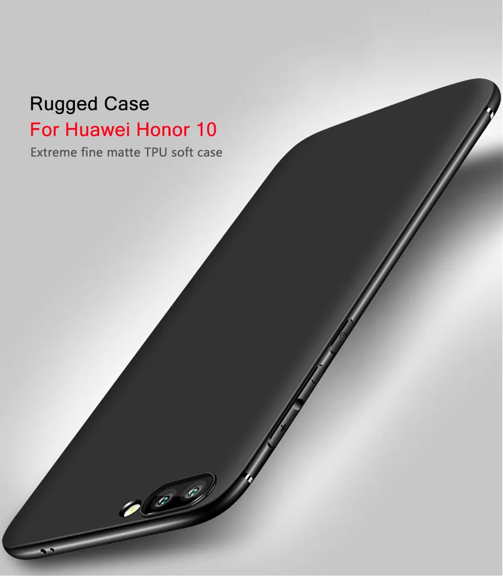 Чехол для huawei Honor 10, чехол Honor10, противоударный Ультратонкий бампер с защитой от отпечатков пальцев, тонкая защитная задняя крышка для Honor 10