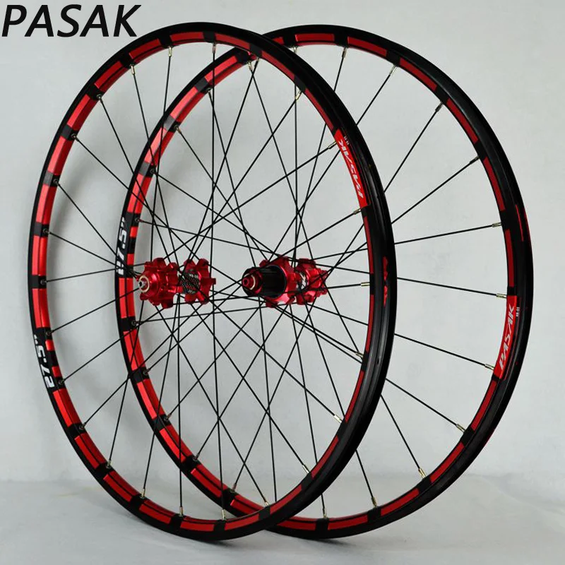 PASAK MTB колесо для горного велосипеда CNC Rim 26 дюймов 27 5 запечатанное подшипник диск