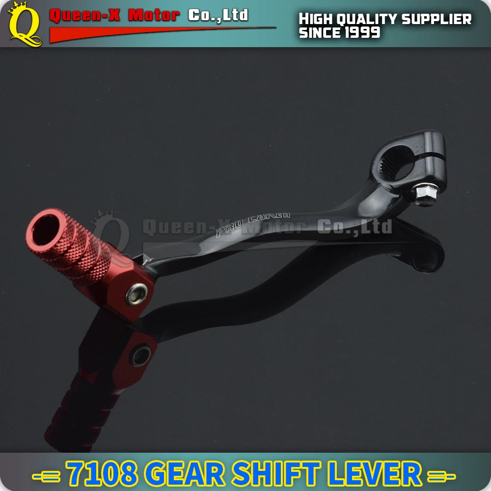 CNC рычаг переключения передач 7108 подходит для CRF 250 2004-2009 мотокросса MX Enduro Dirt bike Off