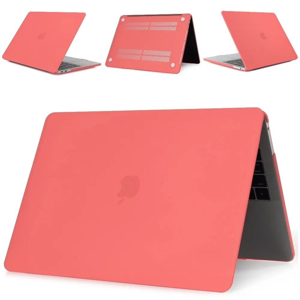 Чехол для ноутбука MacBook Air Pro retina 11 12 13 15 для Mac book Pro 13,3 15,4 дюймов с сенсорной панелью ID+ чехол для клавиатуры
