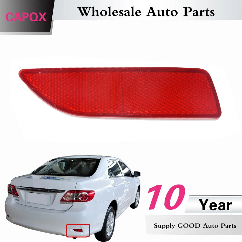 Задний отражатель CAPQX стоп сигнал противотуманный фонарь задний для COROLLA ALTIS ZRE 2010