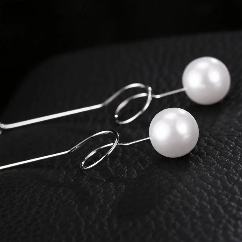 Monowish уникальный Дизайн имитация жемчуга длинные Серьги Интимные аксессуары|long