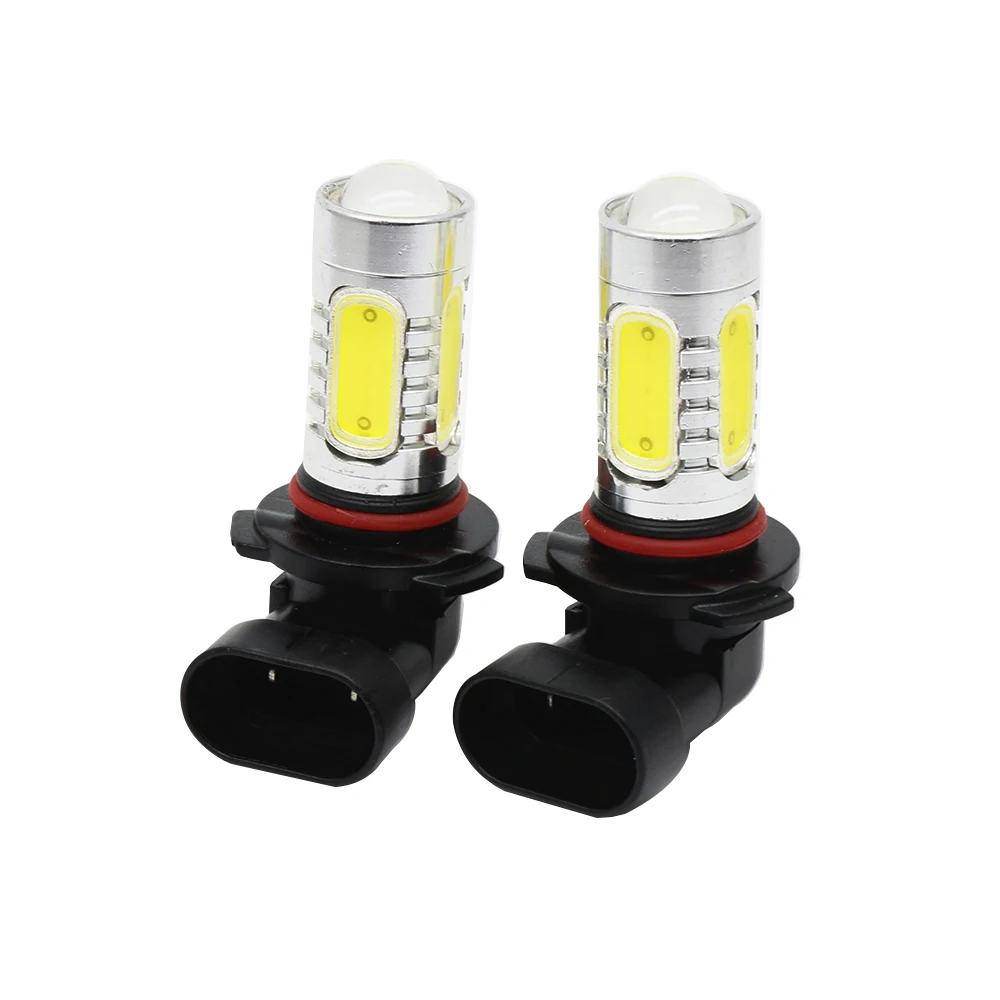 YSY Комплект из 2 предметов белая Лампа 7 5 W COB светодиодный 6000K H4/H7/H11/H16/9005/9006