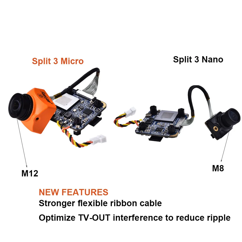 Камера RunCam Split 3 Micro/ Nano Whoop FPV 2MP1080P/60fps HD Запись plus WDR NTSC/PAL переключаемая|fpv wifi camera|fpv