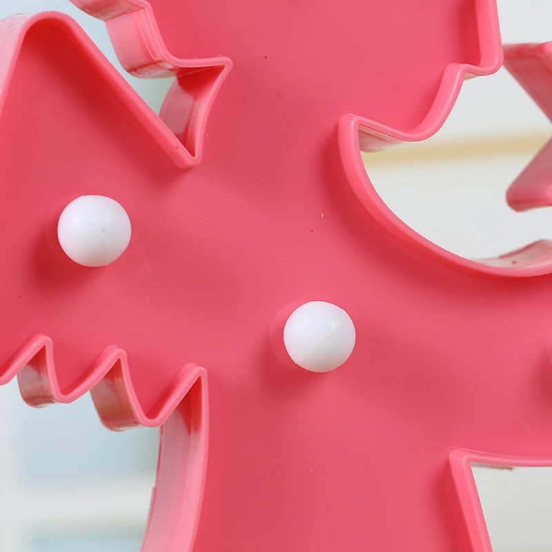 3D Ангел LED батарея свет знак ангела в форме освещения настенный светильник для