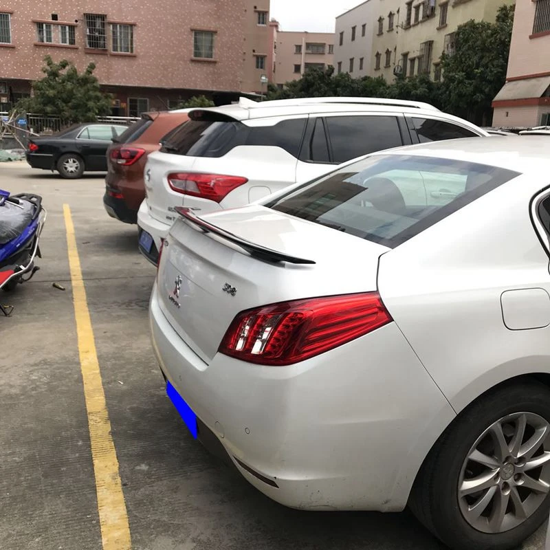 Высококачественный спойлер из АБС пластика для Peugeot 408 508 праймер заднего крыла