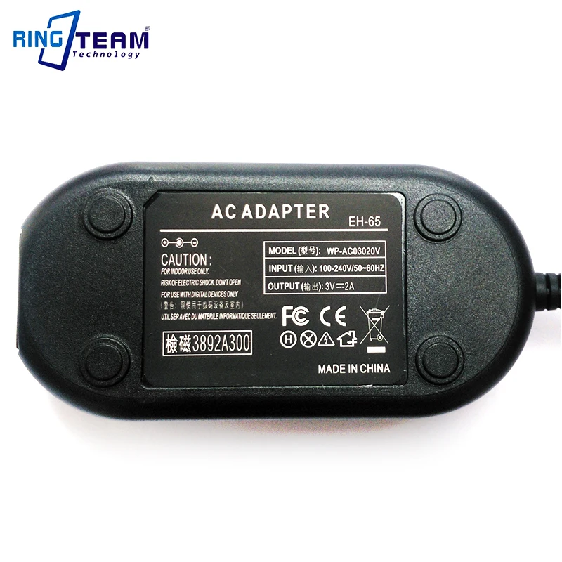 EH 65A EH65A EH-65A AC Мощность адаптер для Nikon Coolpix цифровых камер L2 L3 L4 L5 L6 L11 L12 L14 L15 L18 L19 L20 L22 L24 L26