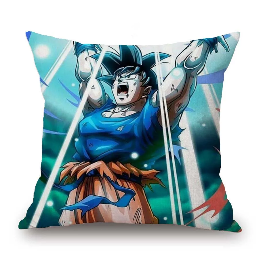 18 дюймов японского аниме Dragon Ball Z House Декоративные Чехлы на подушку Goku принты наволочки домашние декоративные подушки