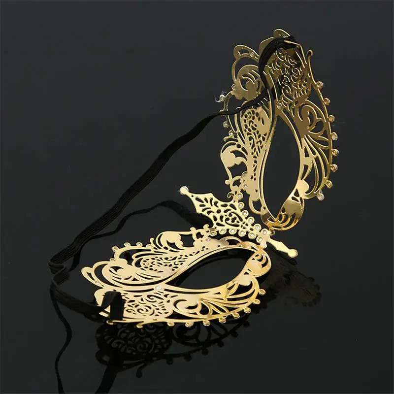 2018 Beauty Headband Party Prom Half Face Mask Wedding Rhinestone Tiaras Crown Headdress Ribbon Hairbands Jewelry | Украшения и