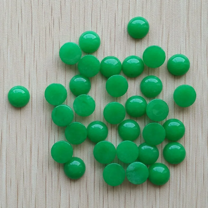 malaysian jade Модные высококачественные бусины из натурального камня, круглые бусины кабошон для DIYjewelry, аксессуары 10 мм,, 50 шт./лот - Цвет: malaysian jade