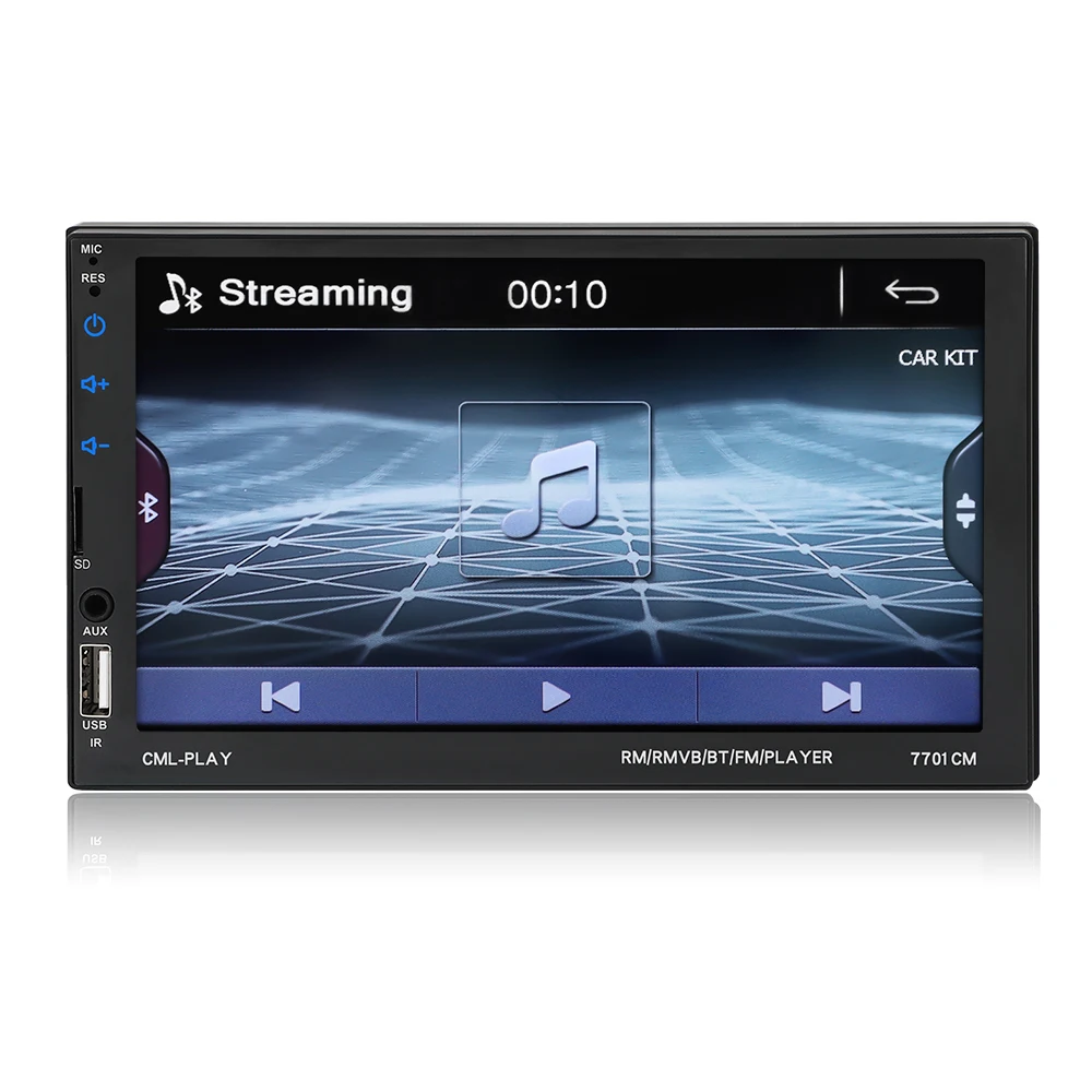 Mirror link Android 8,0 2 din автомобильное радио Авторадио 7 ''мультимедийный плеер Bluetooth handsfree FM/SD/USB камера заднего вида автомобильное радио