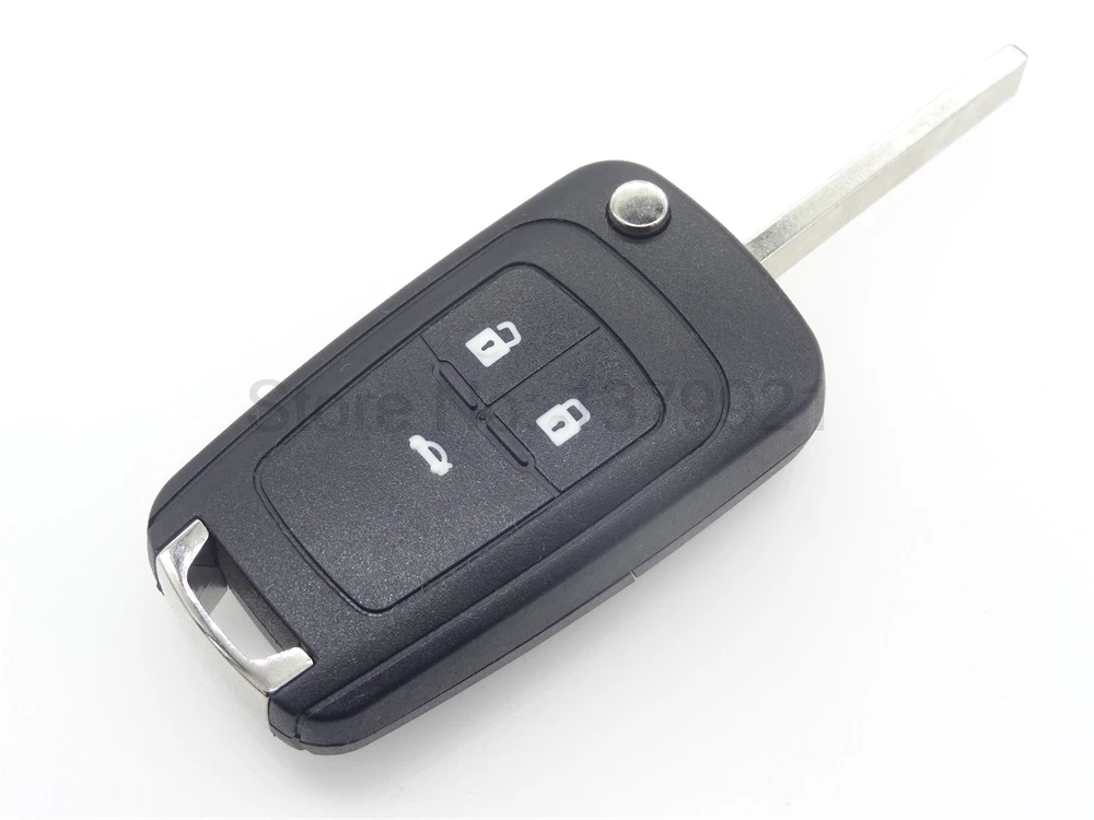 AUTEWODE 3 Button Flip Folding Remote Key Fob Case Uncut Blade For Chevrolet Cruze Aveo 2011-2012 | Автомобили и мотоциклы