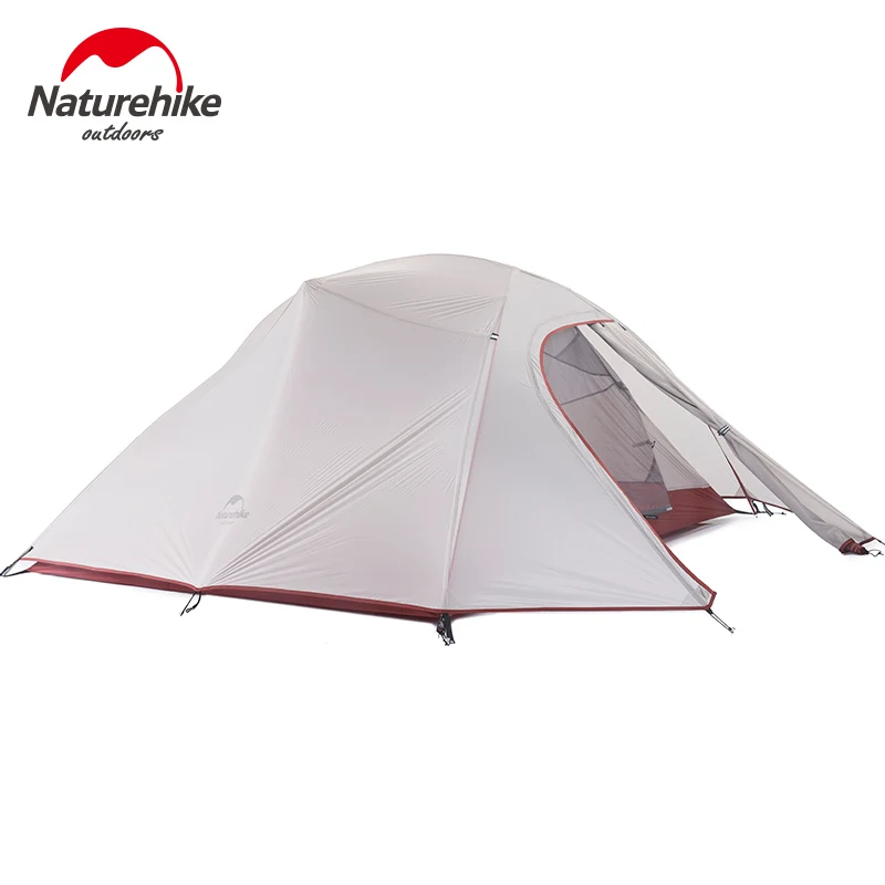 Палатка Naturehike туристическая на 1-3 человек водонепроницаемая двухслойная палатка