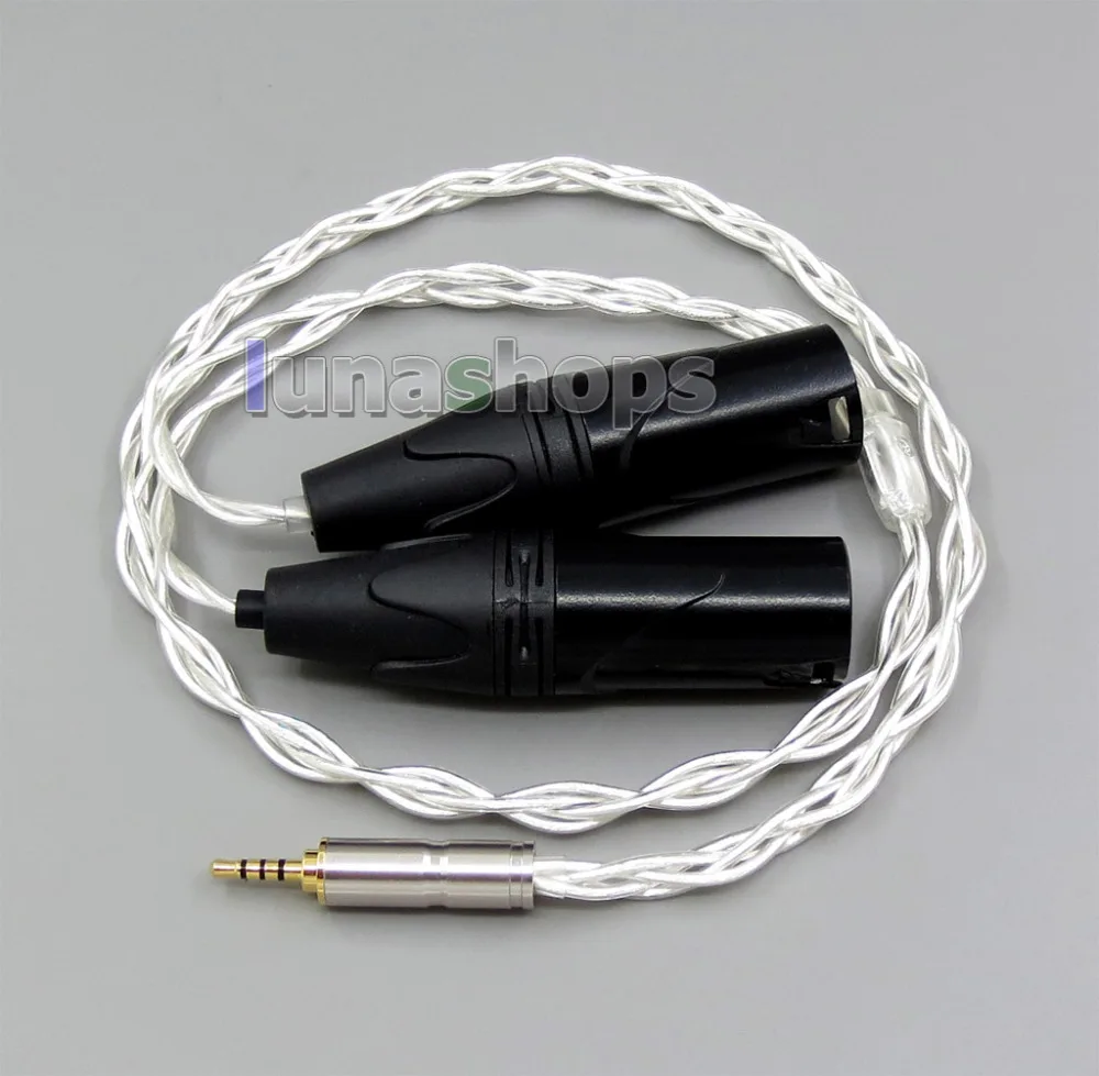 

60cm Silver Plated Shielding 2.5mm TRRS TO 2 XLR Audio Adapter Cable For Astell&Kern AK240 AK380 AK320 DP-X1 LN006083