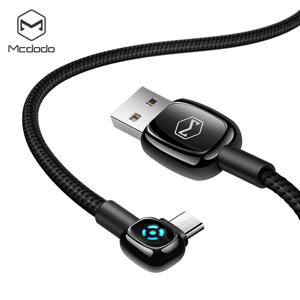 Mcdodo Micro USB кабель для Xiaomi Redmi huawei автоматическое отключение Micro USB зарядное устройство кабель для передачи данных для samsung S7 Android телефонные кабели