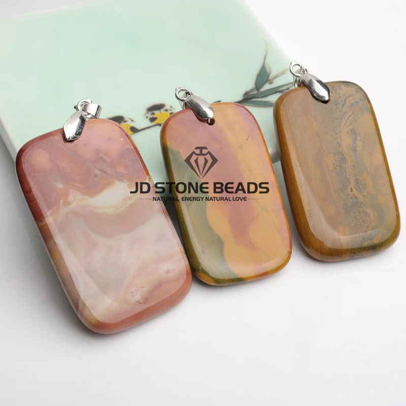 Бесплатная доставка Природный морской камень подвеска персонализированные