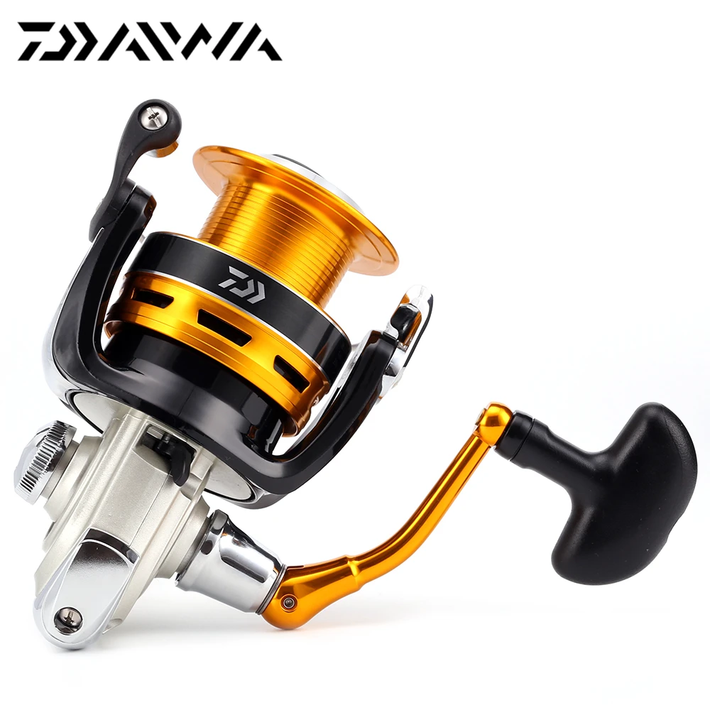 Daiwa 2016 Оригинал Spinning Рыболовная Катушка CREST 2000A 2500A 3000A 4000A 3 + 1 Подшипник 5.3: ЧПУ
