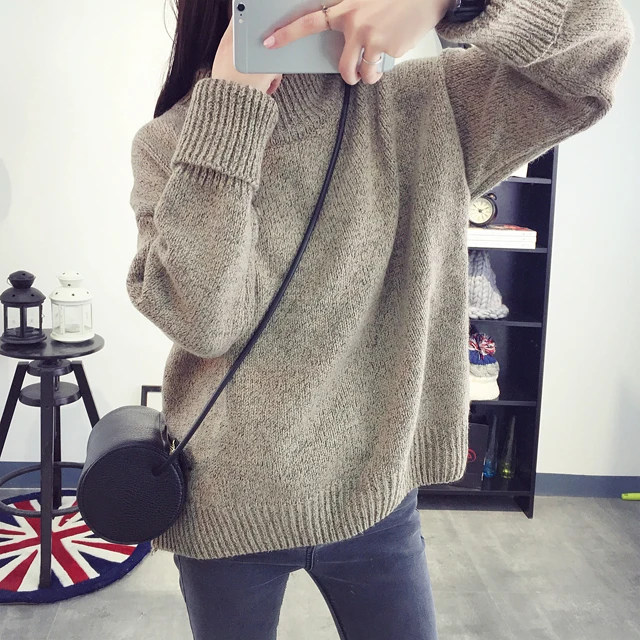 turtlenecks women's sweater for women top pullover korean winter 2020 turtleneck FEMALE SWEATER pull Turtleneck Poncho | Женская