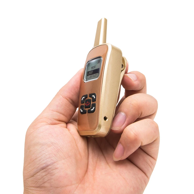 Мини рация HENGLIDA T M6 2 Вт UHF 400 520 МГц PMR 446 VOX ЖК дисплей Любительское радио FM
