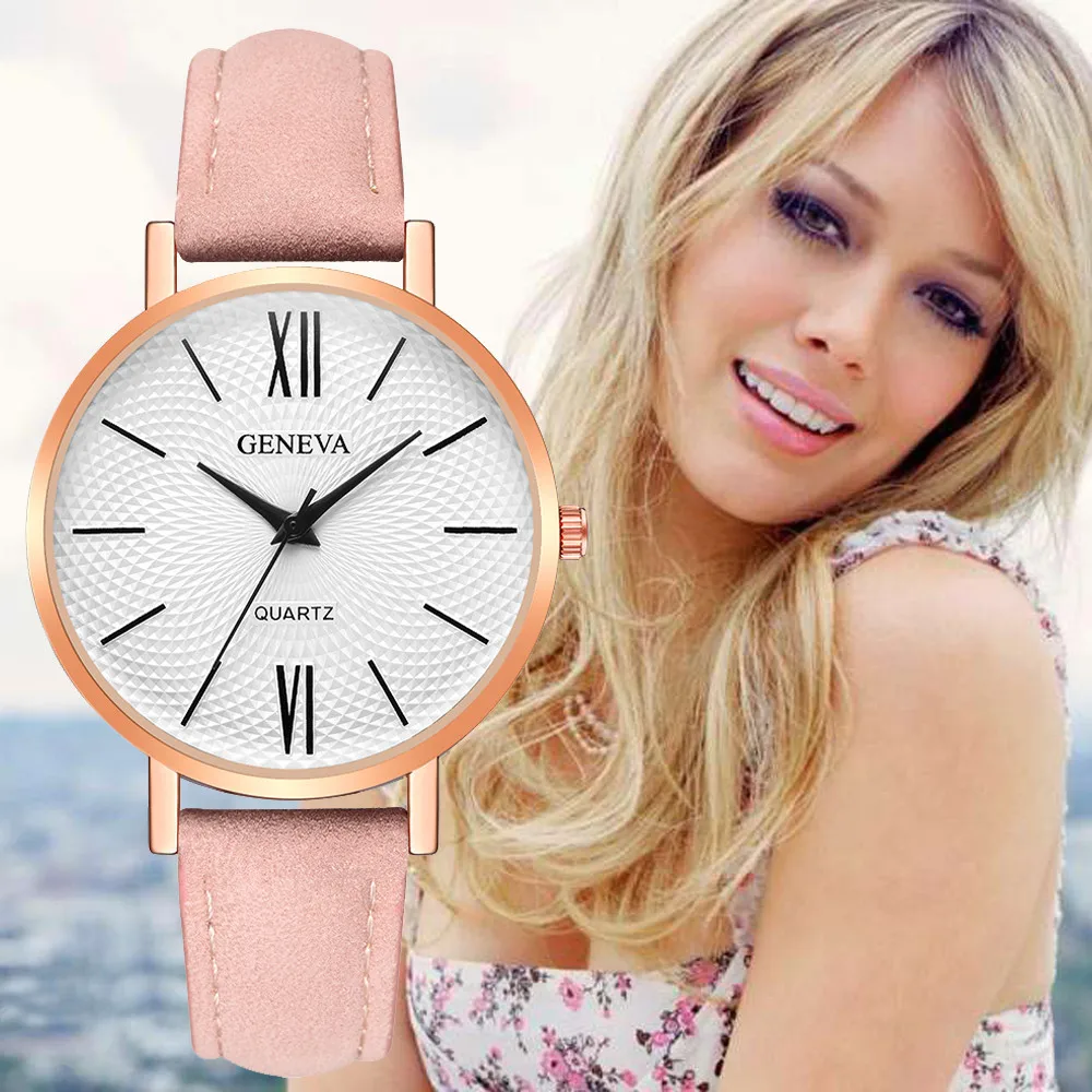 Susenstone модные часы с скелетом для мужчин и женщин Genava Roman Reloj Hombre платье кварцевые