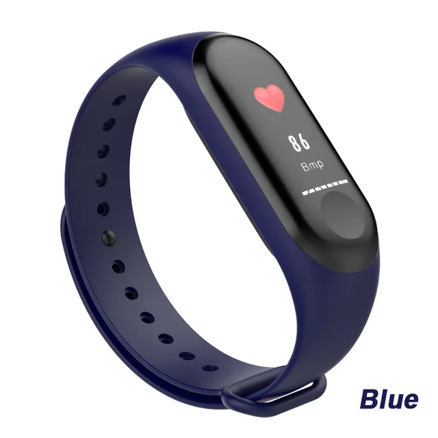 M3 плюс Смарт фитнес-браслет с bluetooth сердечного ритма крови Давление монитор Фитнес трекер Smart Браслет Sleep Monitor