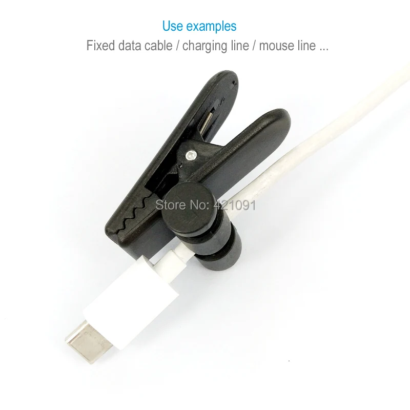 Зарядный кабель для мобильного телефона с фиксированным зажимом рация наушник