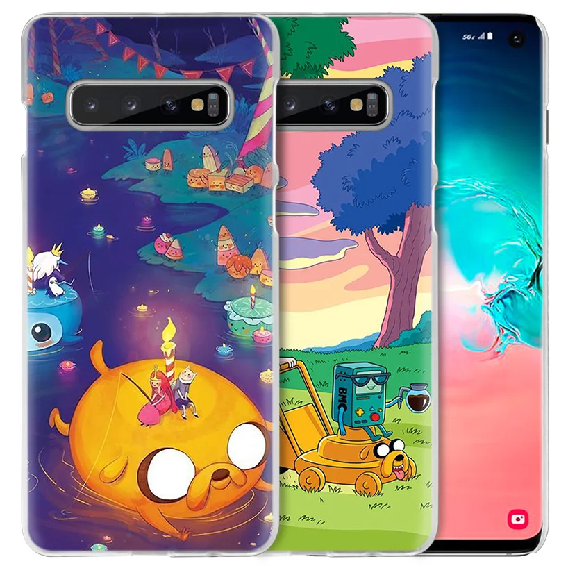 Из мультфильма «Время приключений» чехол для samsung Galaxy S10 5G S10e S9 S8 M30 M20 M10 J4 J6 плюс J8 Note 8 9 чистой твёрдой ПВХ-чехол для телефона чехол