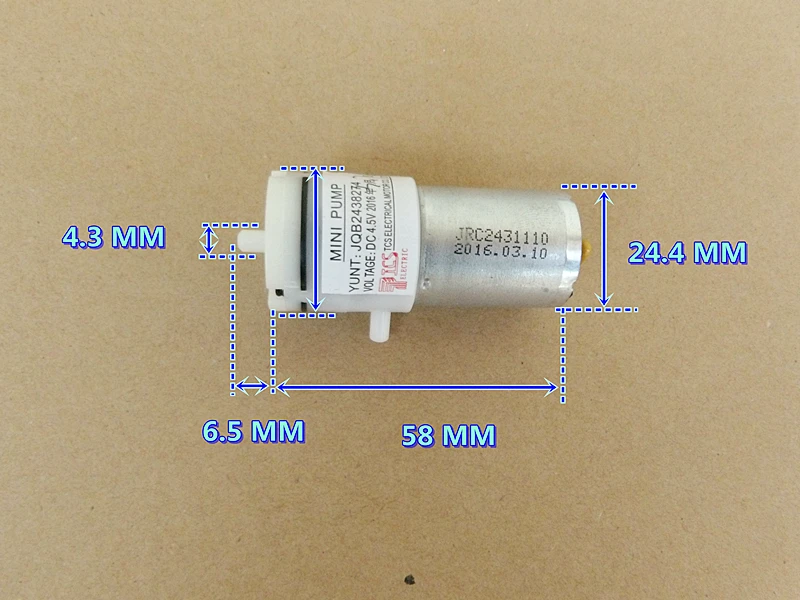3 шт. 5v 6vdc миниатюрный вакуумный насос мини воздушный 100kpa 370 Двигатель насос|motor air