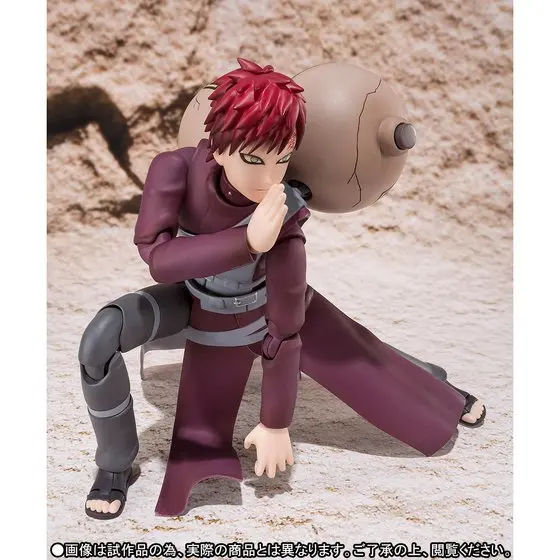100% оригинальная экшн фигурка BANDAI Tamashii Nation S.H. Фигуртс/SHF Sabaku no Gaara|bandai tamashii nations|action