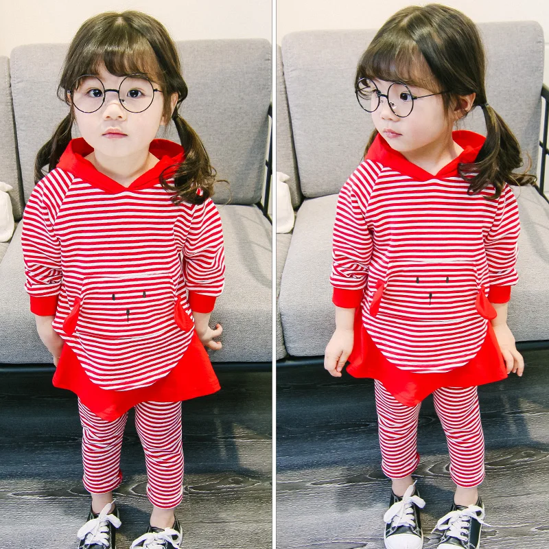 Новые модные весенние комплекты одежды с рисунком медведя из мультфильма для