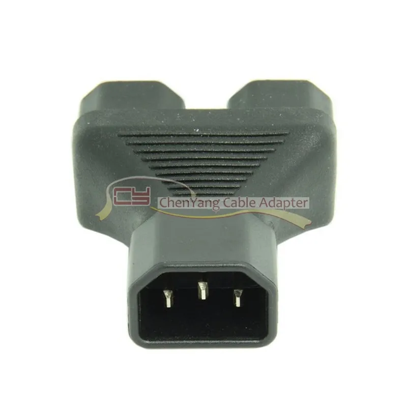 Новый разветвитель IEC320 C14 штекер-двойной C13 Женский Y-образный | Компьютеры и офис