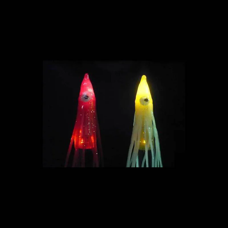 

5pcs/pack different color Fishing lamp with mini LED lamp flashing set Octopus squid lure mate fishing lamp light fishing tackle