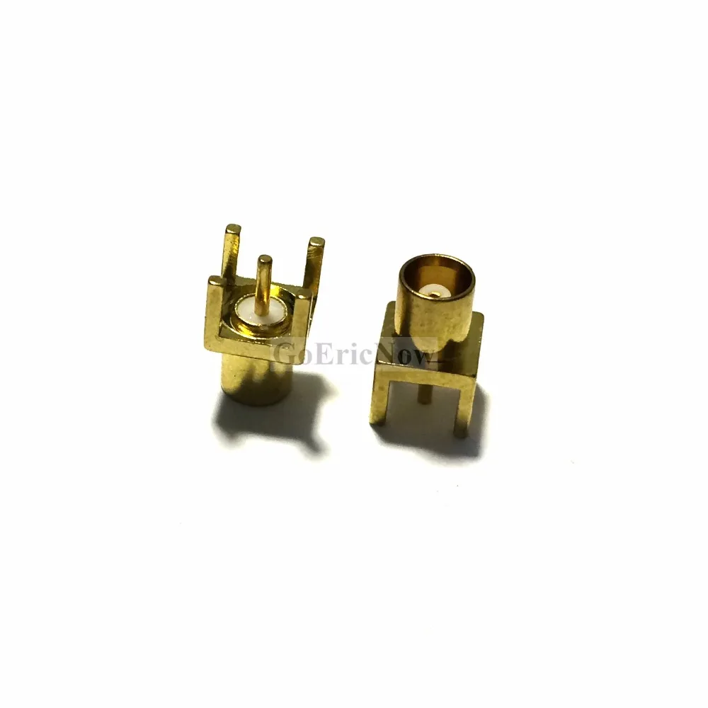 5 шт. RF коаксиальный позолоченный MCX гнездовой разъем Coax коннектор PCB mount прямой
