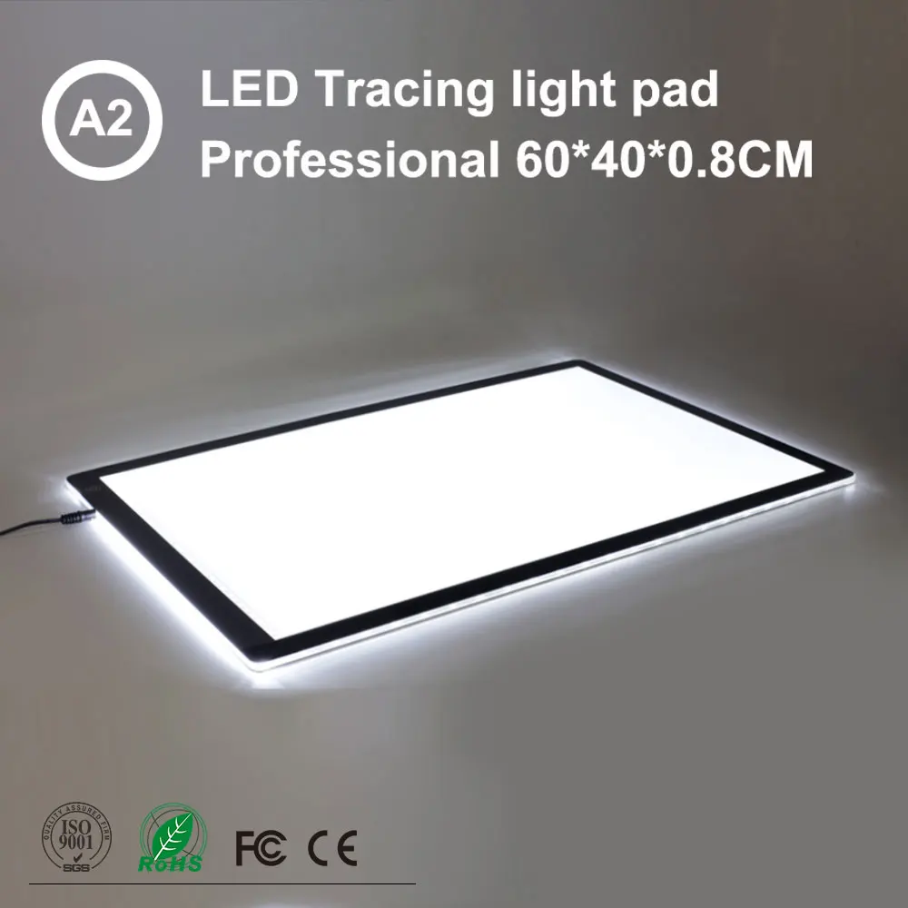 

Free shipping A2 size 1 piece LED architecture templates stecil,scale ruler slim light box,digital tracing board
