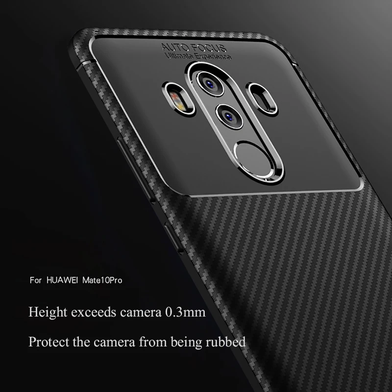 Чехол Ikrsses для Huawei Mate 10 Pro роскошный Ультратонкий силиконовый мягкий ТПУ чехол из