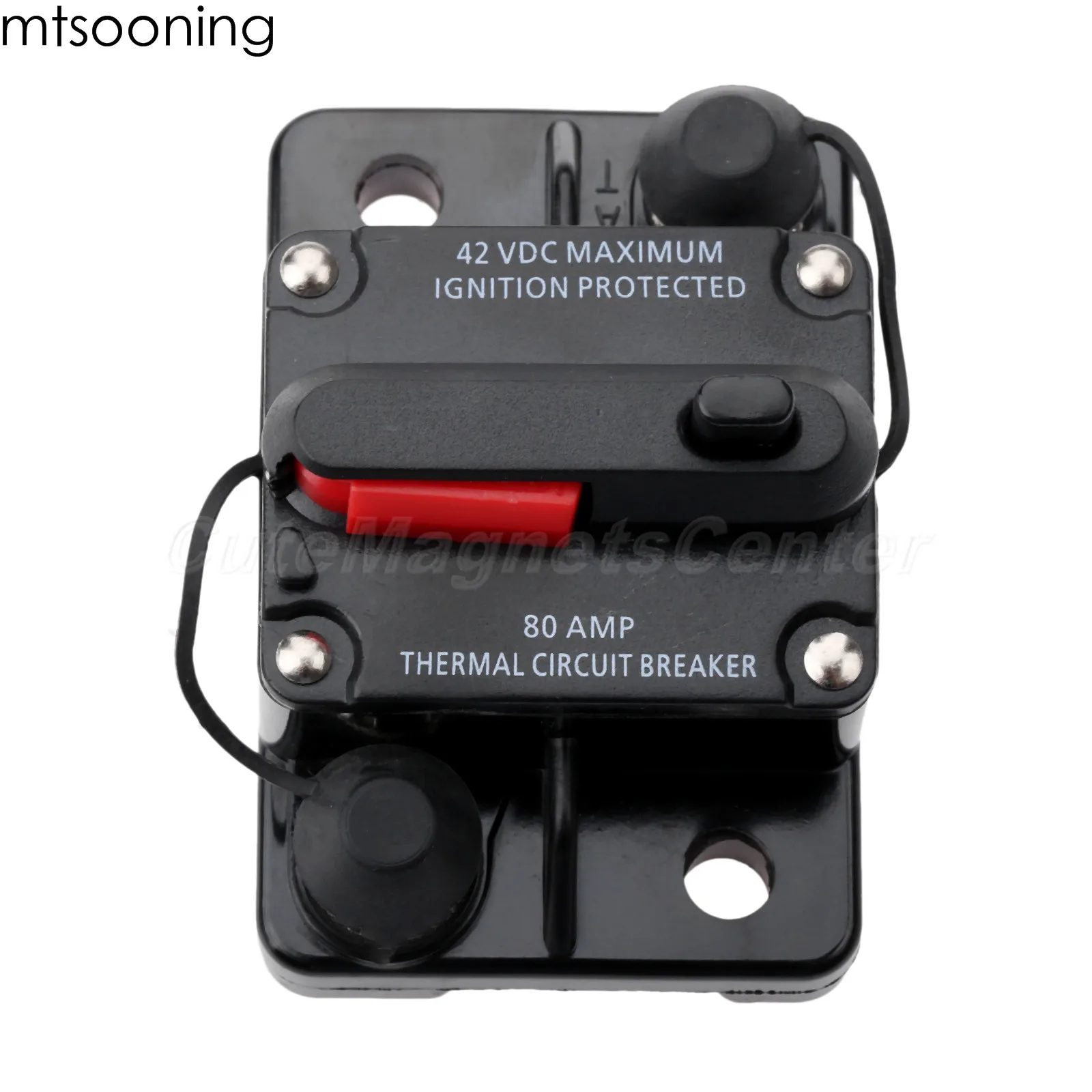 80A 12-24V DC Circuit Breaker Car Auto Fuse Reset optional Car Audio Inline
