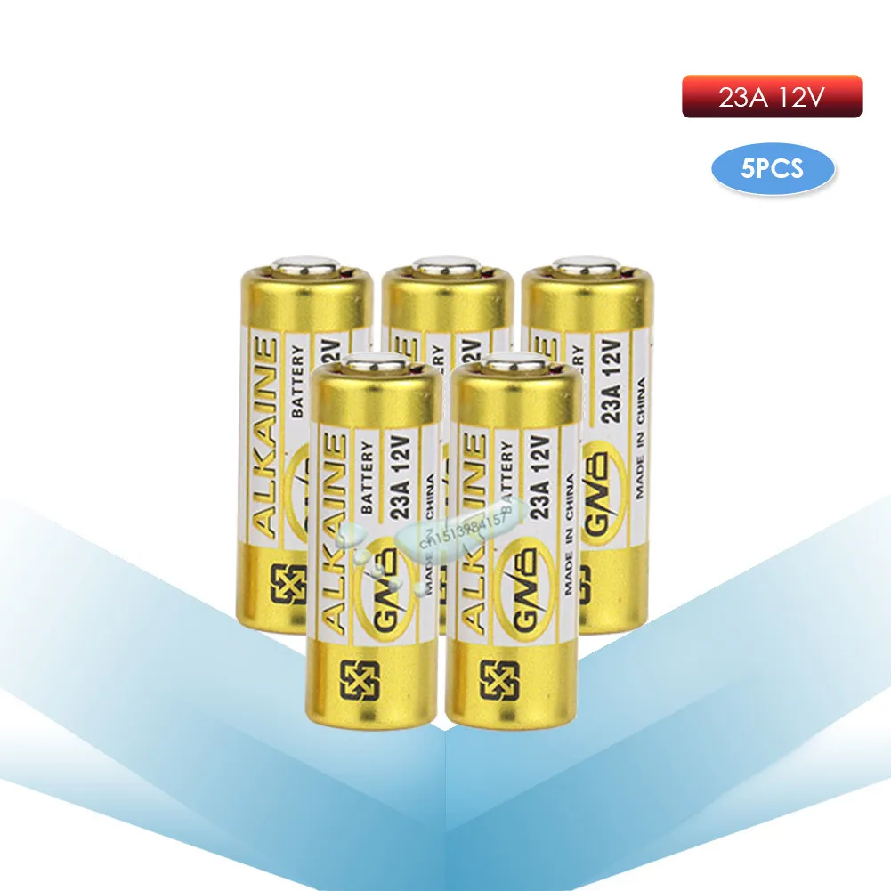 Kpay 5 шт./лот маленькая батарея 23A 12V 21/23 A23 E23A MN21 MS21 V23GA L1028 Щелочная сухая